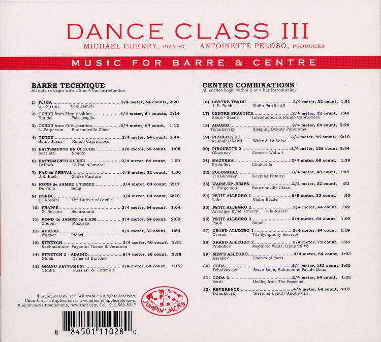 Music for Barre and Center III