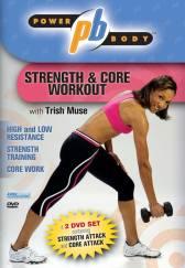 Power Body: Strength and Core Workout 2 DVD Set with Trish Muse DVD