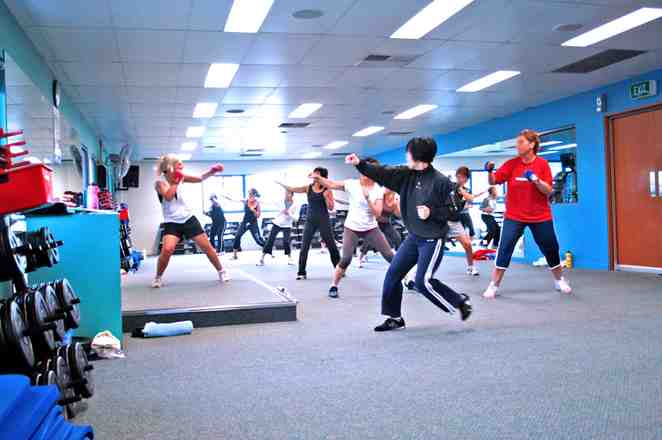 Cardio Boxing Group Fitness Class