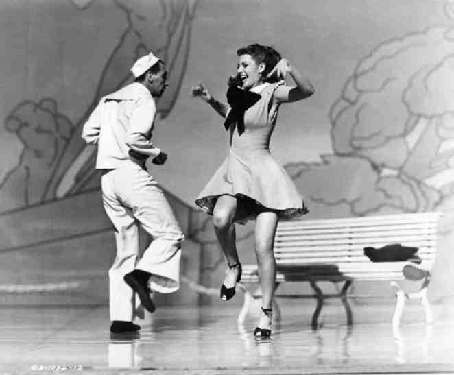Tonight and Every Night, starring Rita Hayworth. Jack Cole (choreographer) is on the left.
